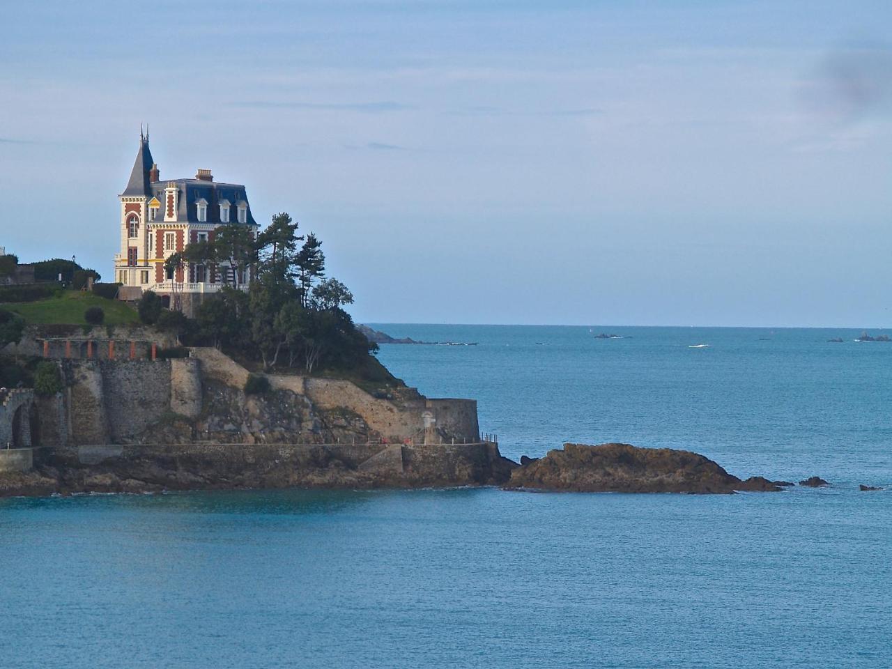 Apartament Le Nautilus, Saint Malo, Les Bas Sablons Zewnętrze zdjęcie