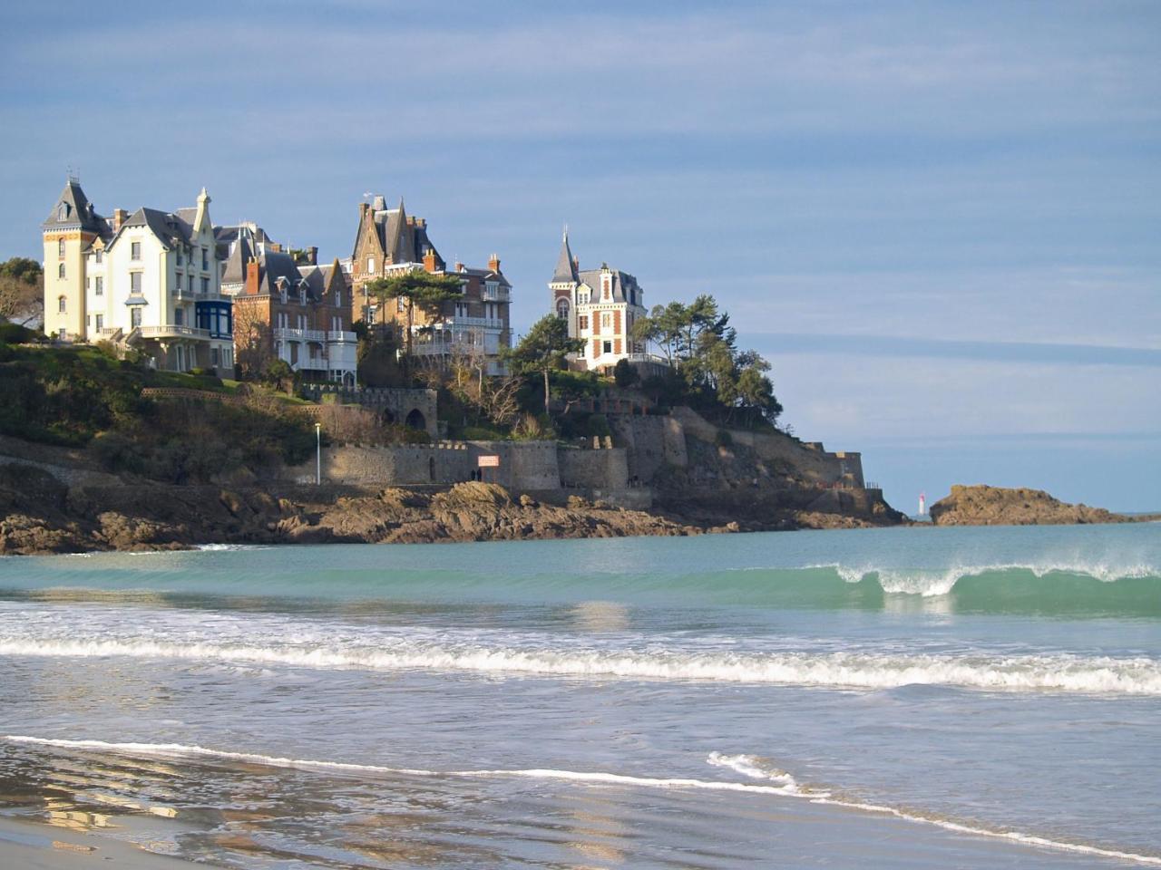 Apartament Le Nautilus, Saint Malo, Les Bas Sablons Zewnętrze zdjęcie